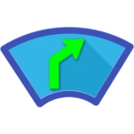 navigation hud android application logo